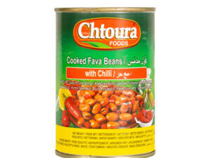 Chtoura Food Cooked Fava Beans Chilli