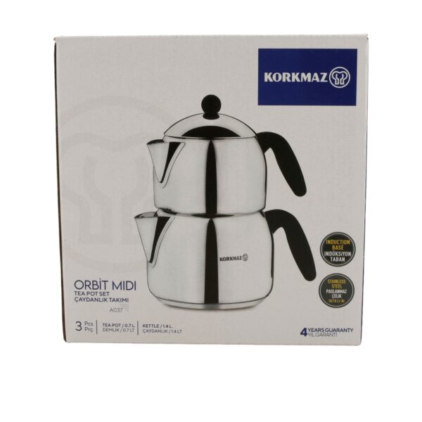 Korkmaz Orbit Midi Tea pot